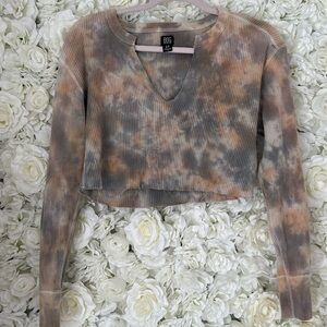 Urban Outfitters cropped long sleeve shirt